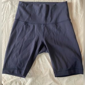 Lululemon Navy Biker Shorts - Size 4